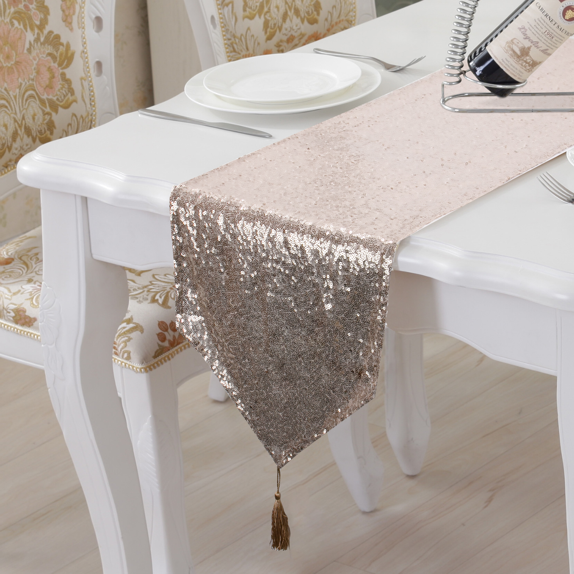 31X230CM Glitter Sequin Table Runner