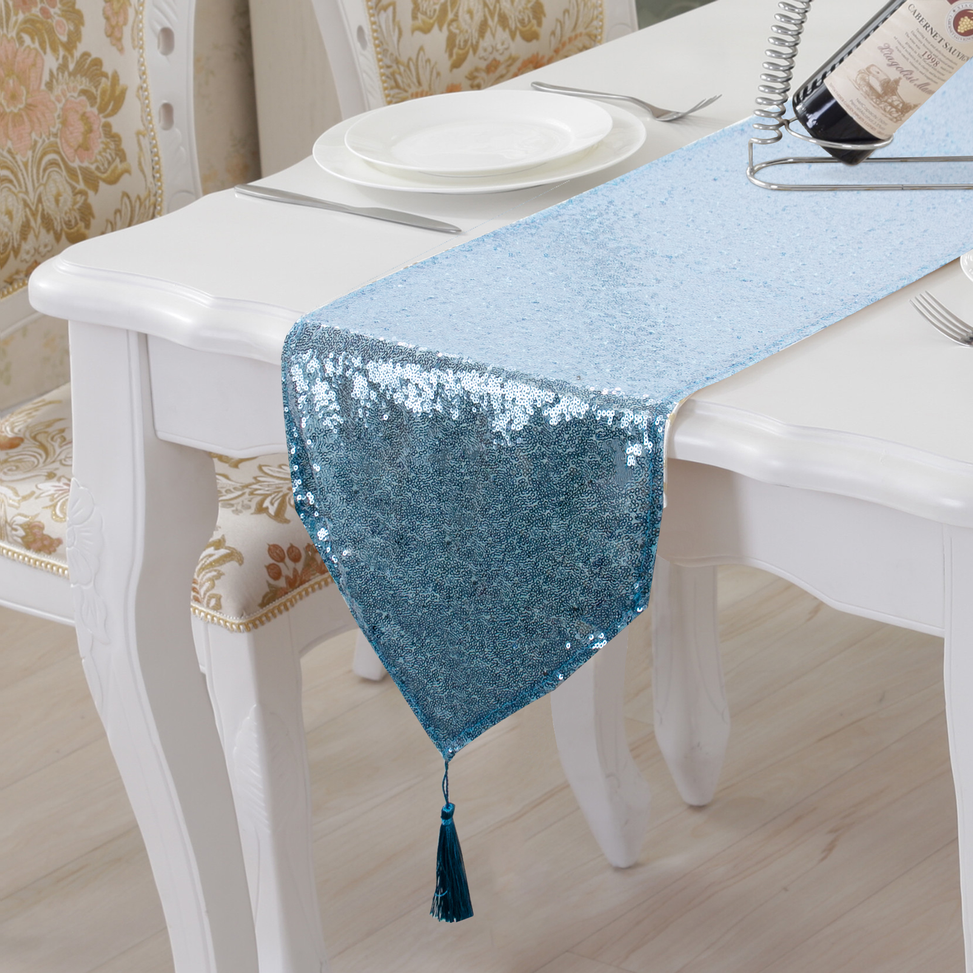 31X275CM Glitter Sequin Table Runner