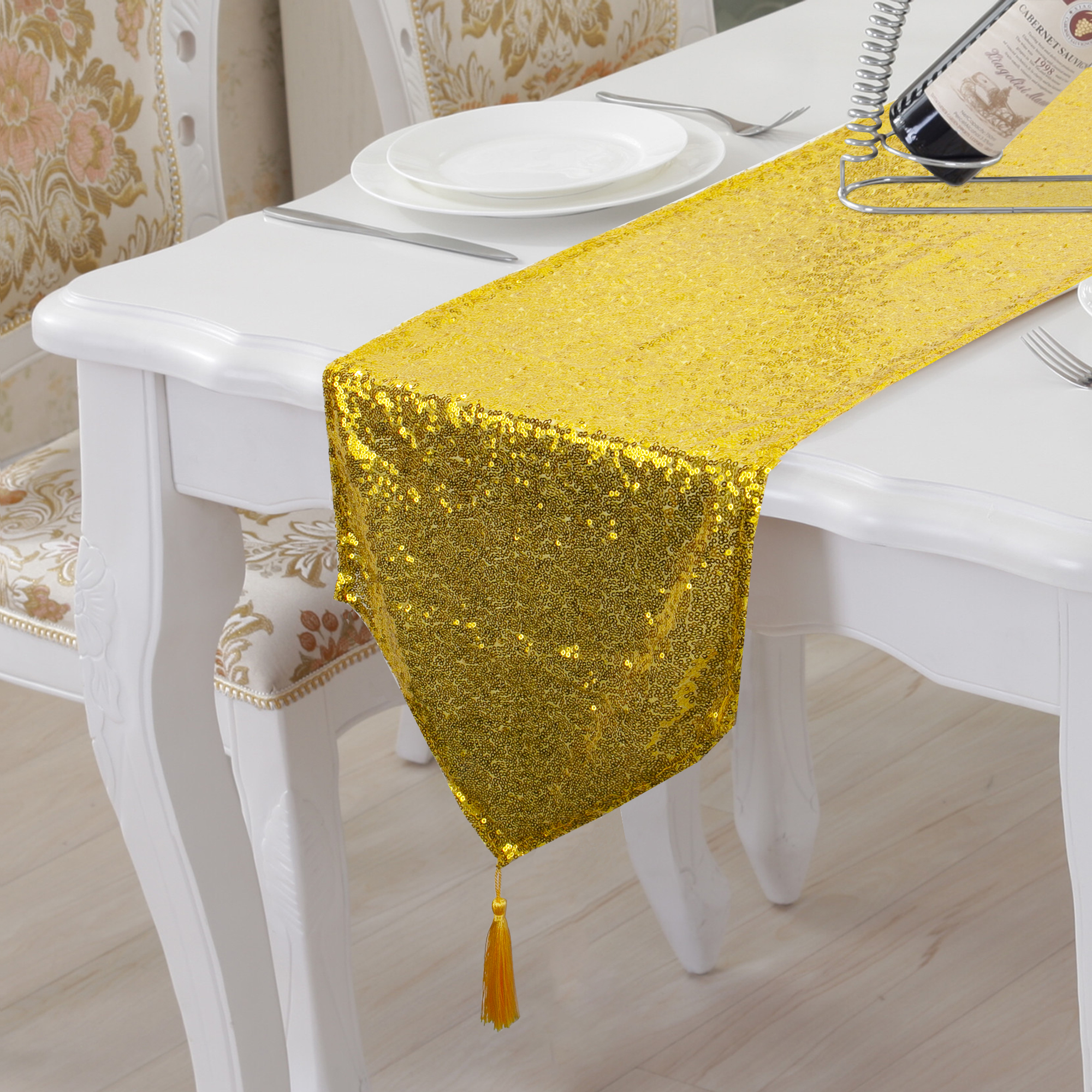 31X300CM Glitter Sequin Table Runner