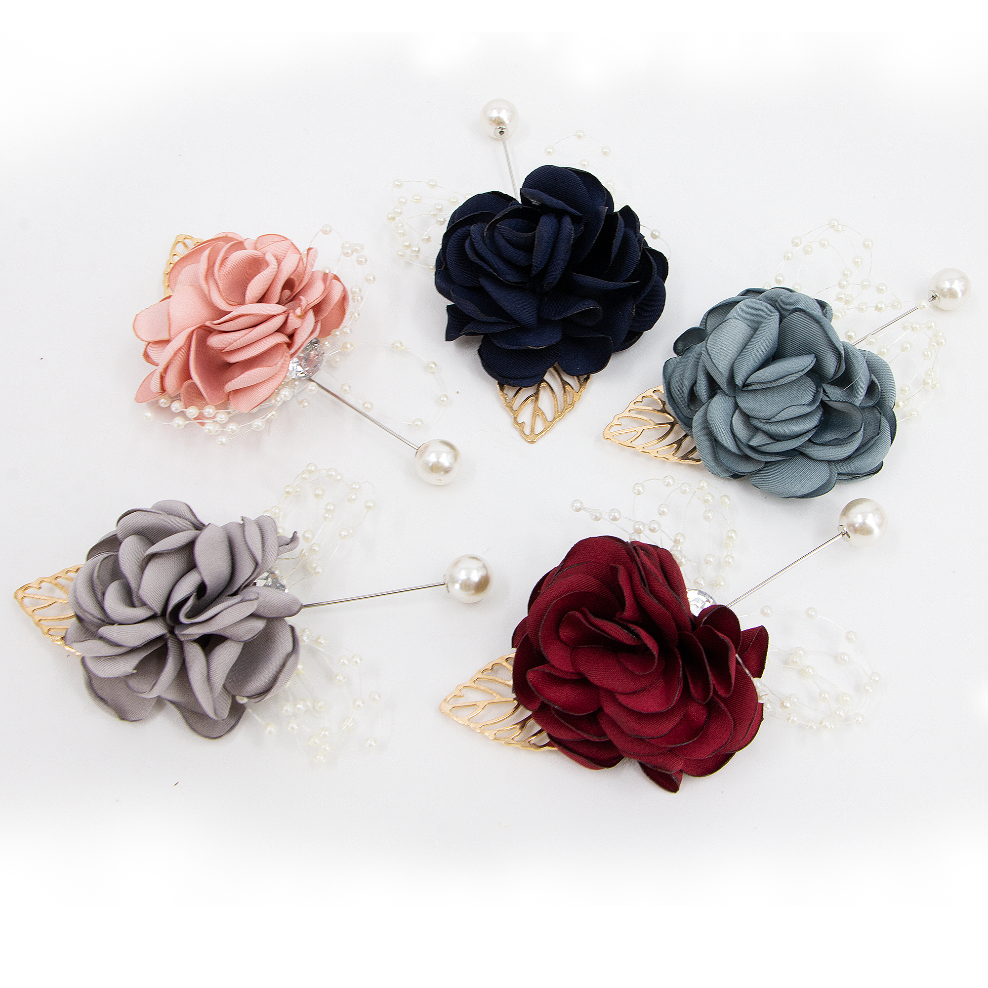 12x7CM Rose Bracelet Corsage 