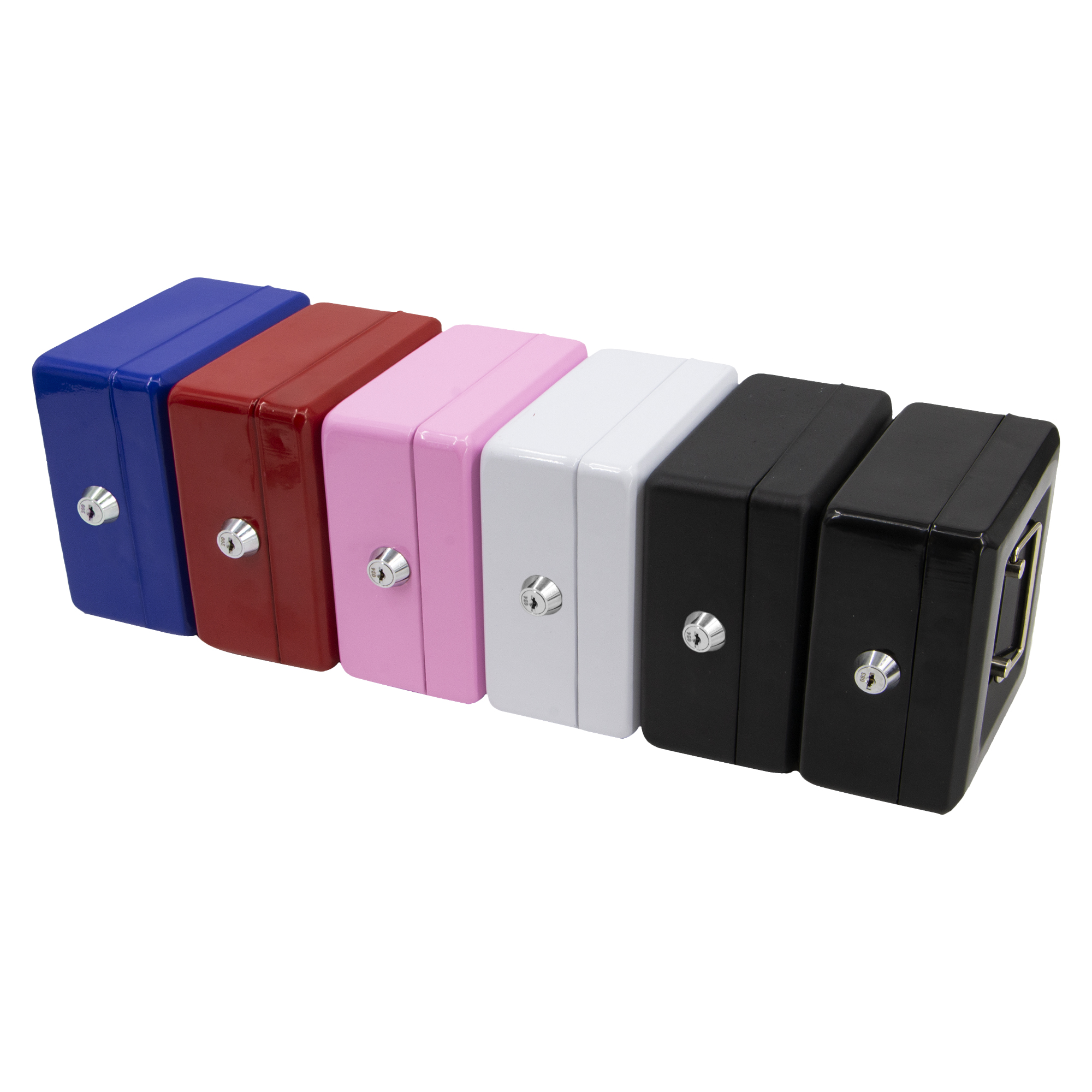 6" Cash Box with a Key Slot Lock