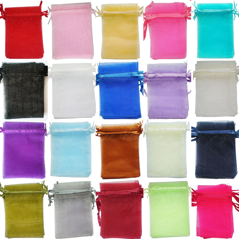 Pack of 25 25cm x 35cm Organza Gift Bags