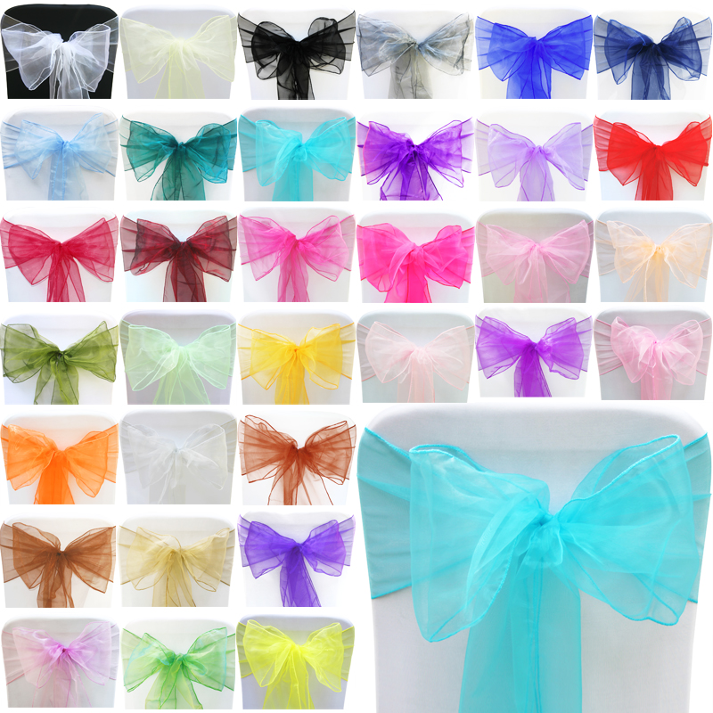 22cm x 280cm Organza Chair Sash