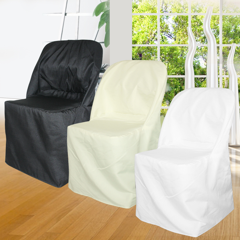 Pack of 100 Polyester Folding Chair Covers