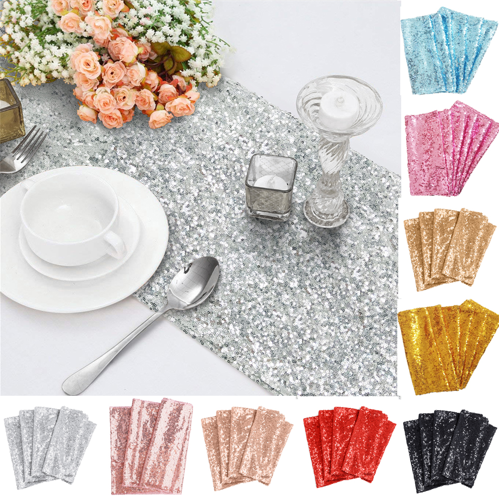 30x275cm Sequin Table Runner