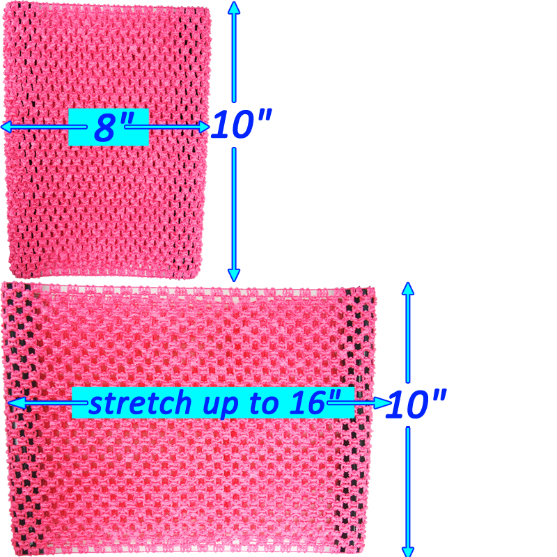 20cm x 25cm Crochet Tutu Tube Top