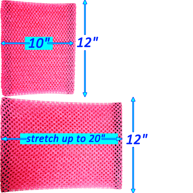 25cm x 30cm Crochet Tutu Tube Top