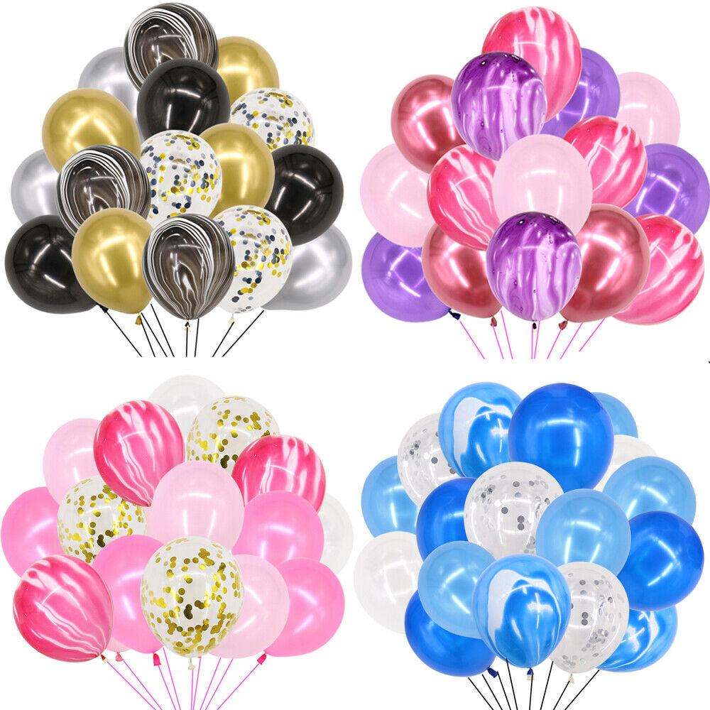 Pack of 40 Mix Set 12" Latex Balloons