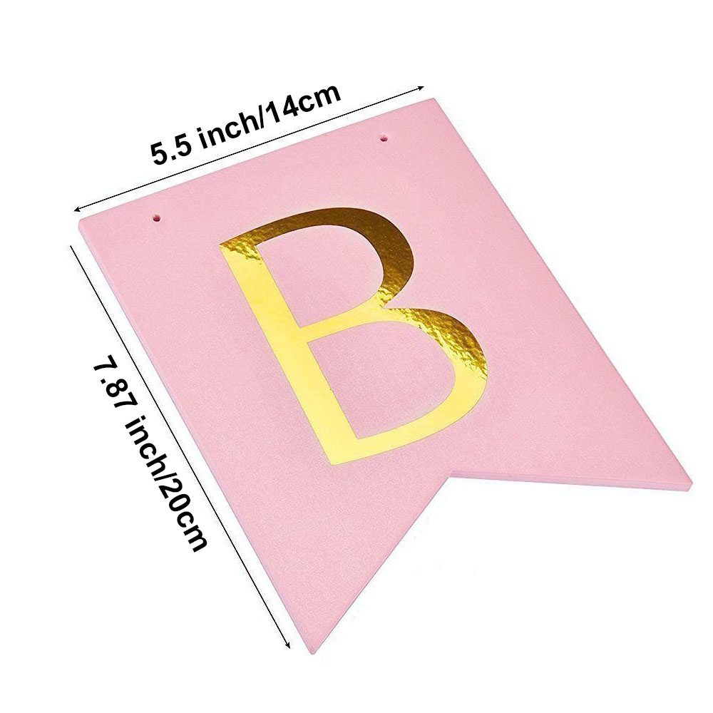 Birthday Paper Banner Decoration