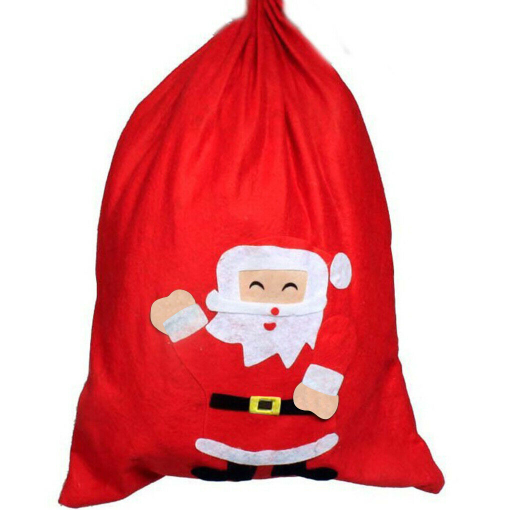 Red Santa Christmas Sack