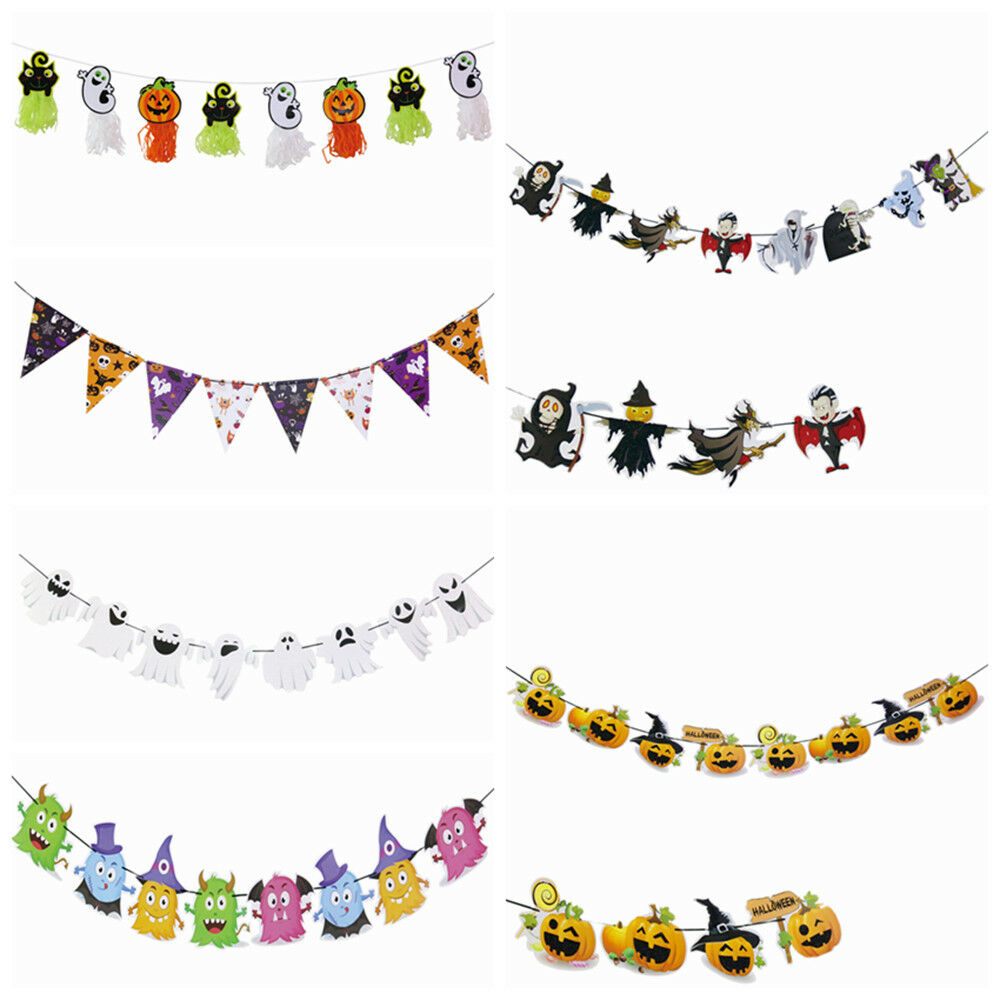 2.5m Halloween Paper banner decoration