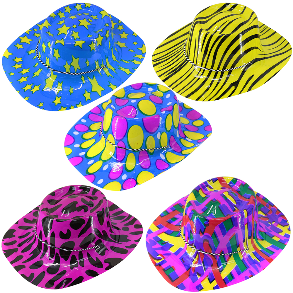 Pack of 12 Cowboy Hats