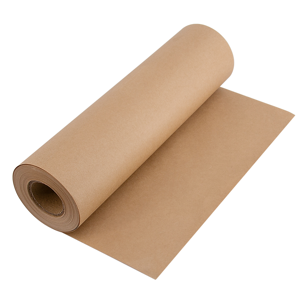 30cmx30cm Brown Kraft Wrapping Paper Roll
