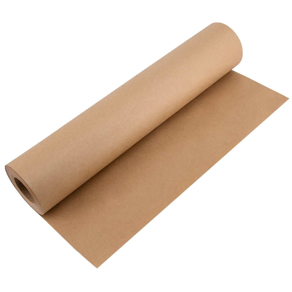 44cmx30cm Brown Kraft Wrapping Paper Roll